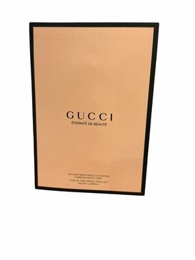 Gucci Eternite De‎ Beaute 24H Luminous Matte Foundation 4-Shade Sample Card FAIR